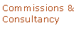 Text Box: Commissions &Consultancy